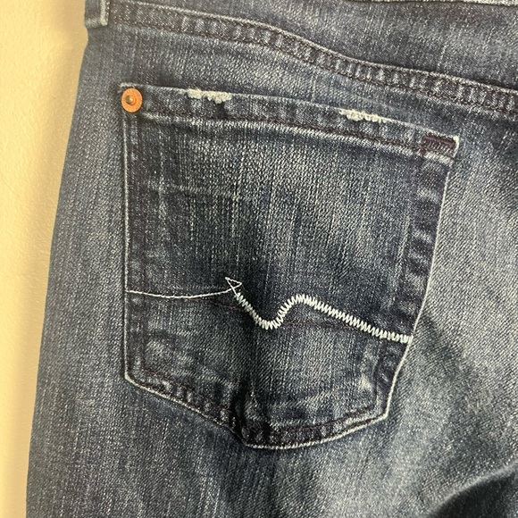 7 for all of mankind Women’s Bootcut Jeans size 30 - Picture 6 of 10